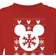 Disney Kid's Snowflake Silhouette Christmas Jumper - Red