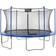 Upper Bounce 15ft Round Outdoor Trampoline Set with Safety Net Enclosure