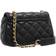 Guess Giully Quilted Mini Crossbody Bag - Black