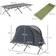 OutSunny 1 Person Camping Tent Cot Self-Inflating Air Mattress Grey