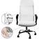 Casaria Ergonomic Mesh High Back Rocker Seat White Office Chair 122cm