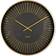 Karlsson Gold Lines Black Wall Clock 40cm
