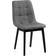 Julian Bowen Set Of 4 Hayden Grey/Black Kitchen Chair 84.5cm