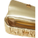 Tory Burch Mini Kira Metallic Diamond Ruched Flap Shoulder Bag - 18 Kt Gold