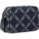 Michael Kors Parker Medium Empire Logo Jacquard Crossbody Bag - Blue