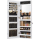 Songmics Wall Mounted Jewelry Cabinet - White