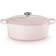 Le Creuset Shell Pink Signature Cast Iron Oval with lid 4.7 L