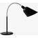 &Tradition Bellevue Matt Black/Steel Table Lamp 42cm