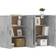 vidaXL 3197988 Concrete Grey Wall Cabinet