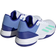 adidas Kid's Courtflash Tennis - Cloud White/Pulse Mint / Lucid Blue