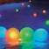 PONDXPERT PondOrb Solar Floating Lights Colour White Ground Lighting 4pcs