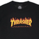 Thrasher Magazine Kid's Flame Logo T-shirt - Black