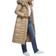 River Island Belted Padded Longline Coat - Brown