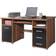 Germania Lockable Walnut/Black Writing Desk 70x145cm