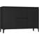 vidaXL Engineered Wood Black Sideboard 104x70cm