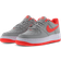 Nike Air Force 1 GS - Light Smoke Grey/White/Bright Crimson