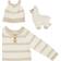 Ickle Bubba Knitted Romper Gift Set - Cream