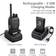 Proster Rechargeable Walkie Talkie with USB Charger