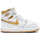 Nike Jordan 1 Retro High OG TD - White/Gum Light Brown/Metallic Gold