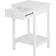 Homcom Minimalist White Small Table 39x39cm