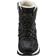 Mustang Wedge Heel Winter Boots - Black/White