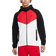 Nike Men's Sportswear Tech Fleece Windrunner Full Zip Hoodie - White/Black/University Red