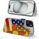 SONGTING USA and New Mexico State Flag Wallet Case for iPhone 15 Plus