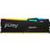 Kingston Fury Beast RGB Black DDR5 5200MHz 4x32GB ECC (KF552C40BBAK4-128)