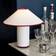 &Tradition Colette ATD6 Merlot/White Table Lamp 30cm