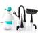 InnovaGoods Steany 9-in-1 Compact Multipurpose Steam Cleaner 350ml