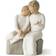 Willow Tree With My Grandmother White/Natural Figurine 14cm