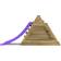 Rebo Mini Wooden Climbing Pyramid