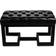 Ebern Designs Eyvan Black Settee Bench 60x45cm