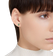 Swarovski Stilla Stud Earrings - Gold/Green