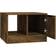 vidaXL Engineered Wood Smoked Oak Coffee Table 50x50cm