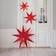 Watt & Veke Aino Slim Poinsettia Red Advent Star 100cm