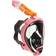 Ocean Reef Aria QR+ Quick Release Full Face Snorkeling Mask with Mouthpiece 180 Degree Underwater Vision S/M
