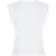Mint Velvet Cotton Extended Shoulder T-shirt - White
