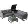 Home Treats Firepit Outdoor Lounge Set, 1 Table incl. 2 Sofas