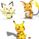 Mega Pokemon Build & Show Pikachu Evolution Trio