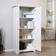 Homcom Classic Wooden White Storage Cabinet 80x172cm