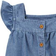 Carter's Baby's Cherry Chambray Little Short Set 3-piece - Chambray/Pink