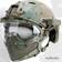 TS TAC-SKY Tactical Mask Tracer Airsoft Mask Impact Resistant Matching FAST Helmet Steel Mesh Eye Protection Goggles For Airsoft Paintball