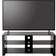 TTAP L611G-1200-3 Gloss Black TV Bench 120x47cm