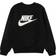 Nike Big Kid's Sportswear Club Fleece Sweatshirt - Black/White (FD2992-010)