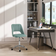 Vinsetto Mid Back Green Office Chair 91cm
