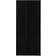 SECONIQUE Malvern Black Wardrobe 80x180cm