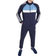 adidas Men's Badge of Sport Color Block Fleece Tracksuit - Blue