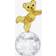 Swarovski Kris Bear Ready To Disco Yellow Figurine 8.3cm
