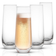 Joyjolt Milo Stemless Champagne Glass 27.8cl 4pcs